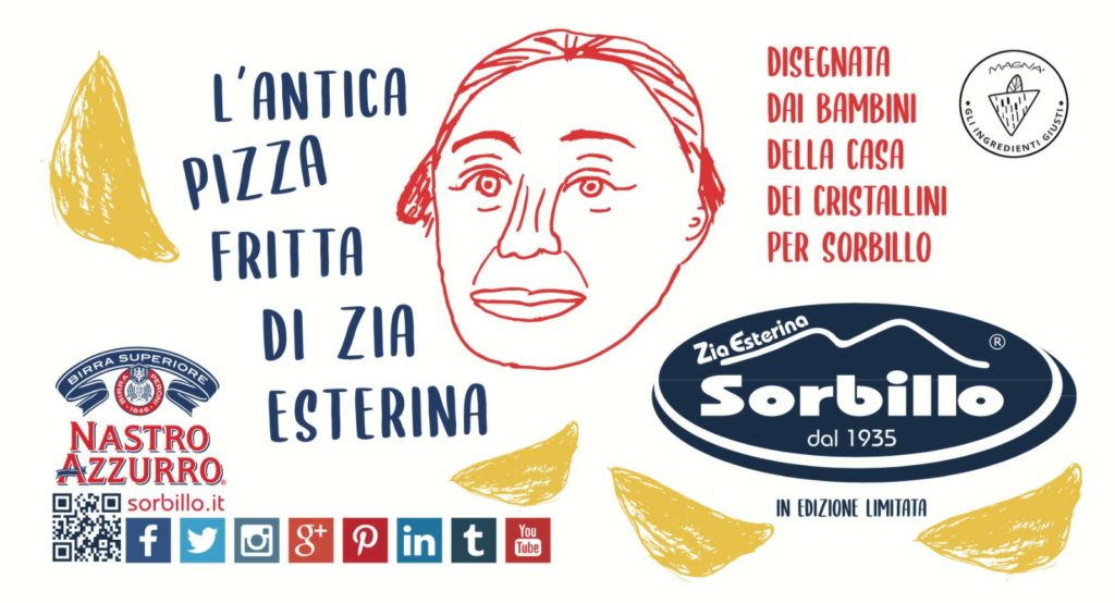 Zia Esterina Sorbillo ecco le taschine dei bimbi dei Cristallini